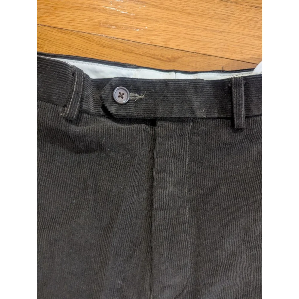 Ralph Lauren Black Corduroy Pants 38 x 30